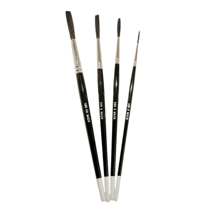 Blue Squirrel / Black Synthetic Mix Quill (169)